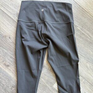 Lululemon Wunder Under Scalloped Hem High-Rise Crop Leggings